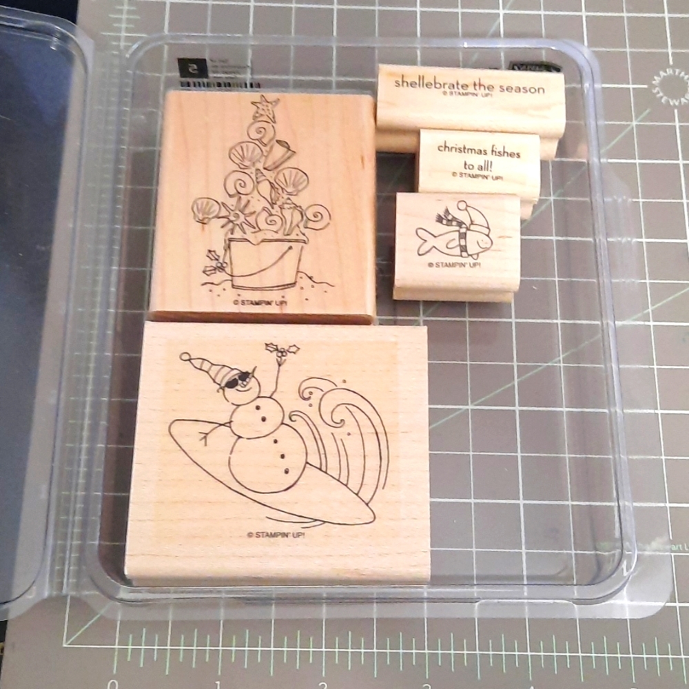 Shellebrate Rubber stamp set